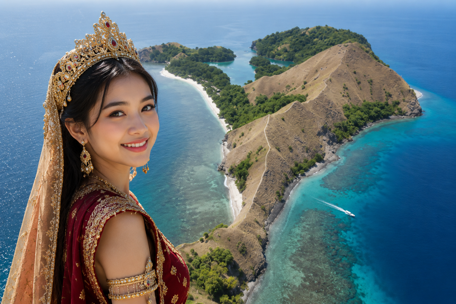 Pulo Dua Secantik Putri Balantak