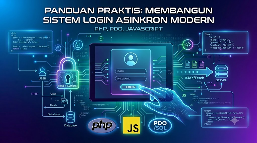 Panduan Praktis: Membangun Sistem Login Asinkron Modern dengan PHP, PDO, dan JavaScript